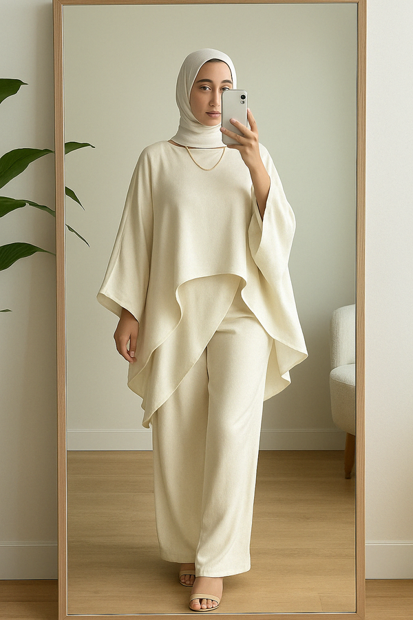 Reem Set | Lightweight Minimal Two-Piece for Everyday Wear