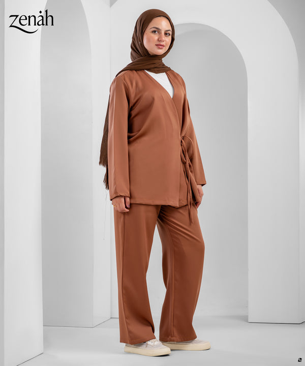 Safa Set | Two-Piece Modest Outfit with Front Tie